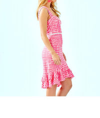 Lilly Pulitzer Avalyn Stretch Dress in pink tropics feelin beachy - women's dress - alternate view
