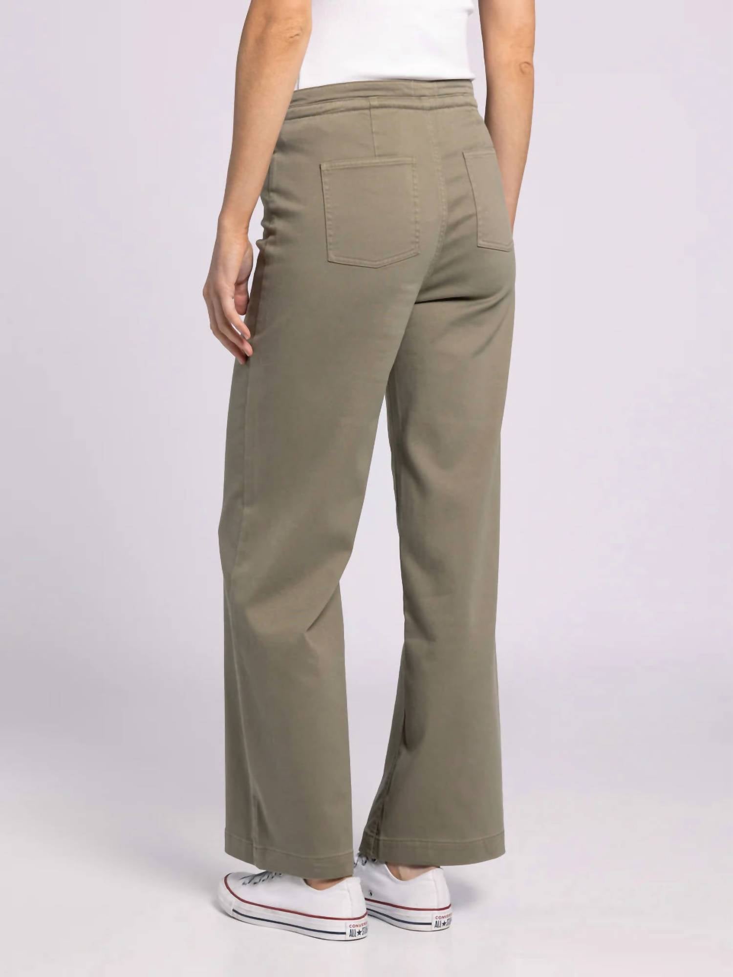 Thread & Supply Norka Pant in vetiver - women's pants - alternate view