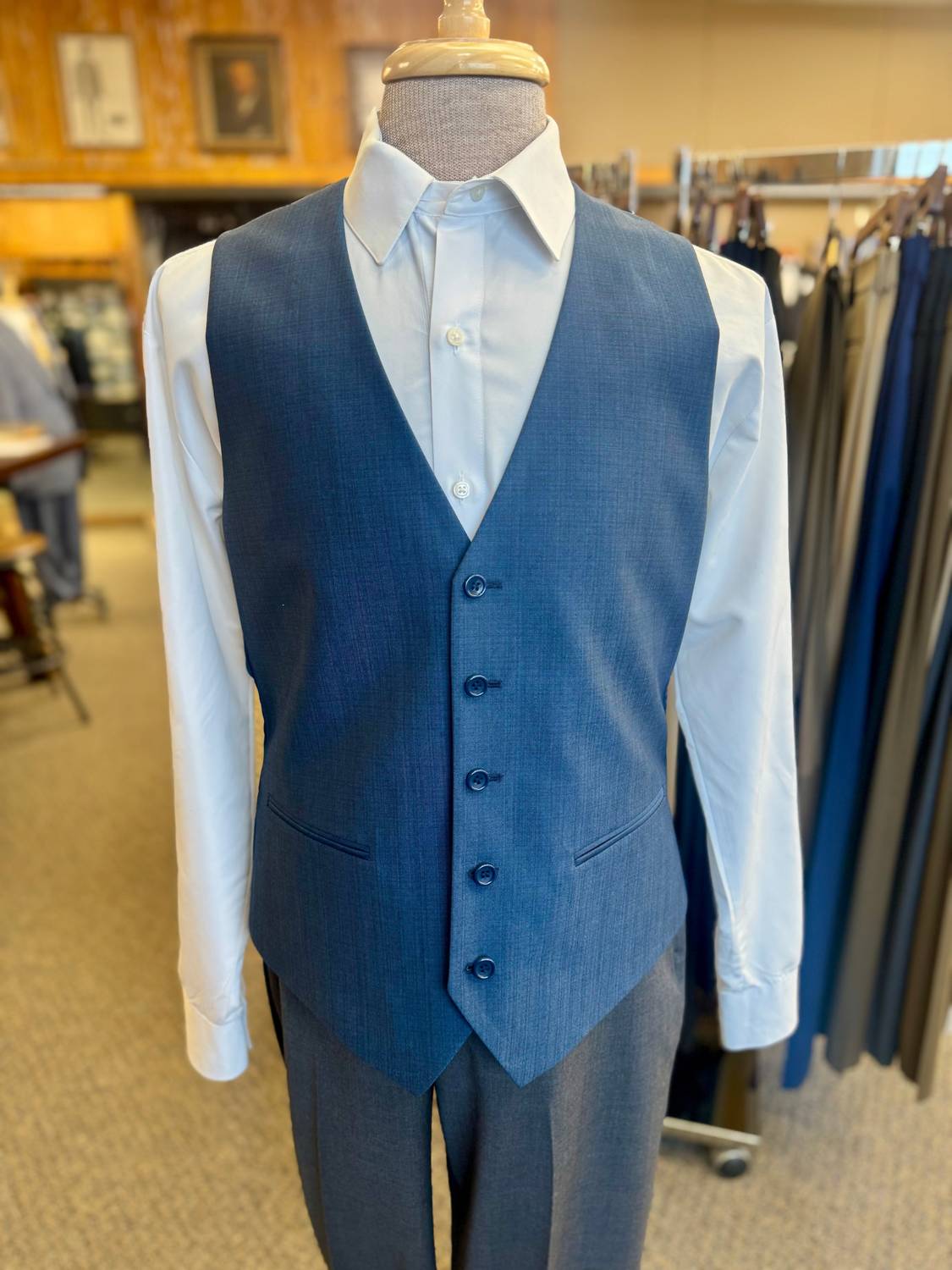 Peerless - Men's Sharkskin Vest