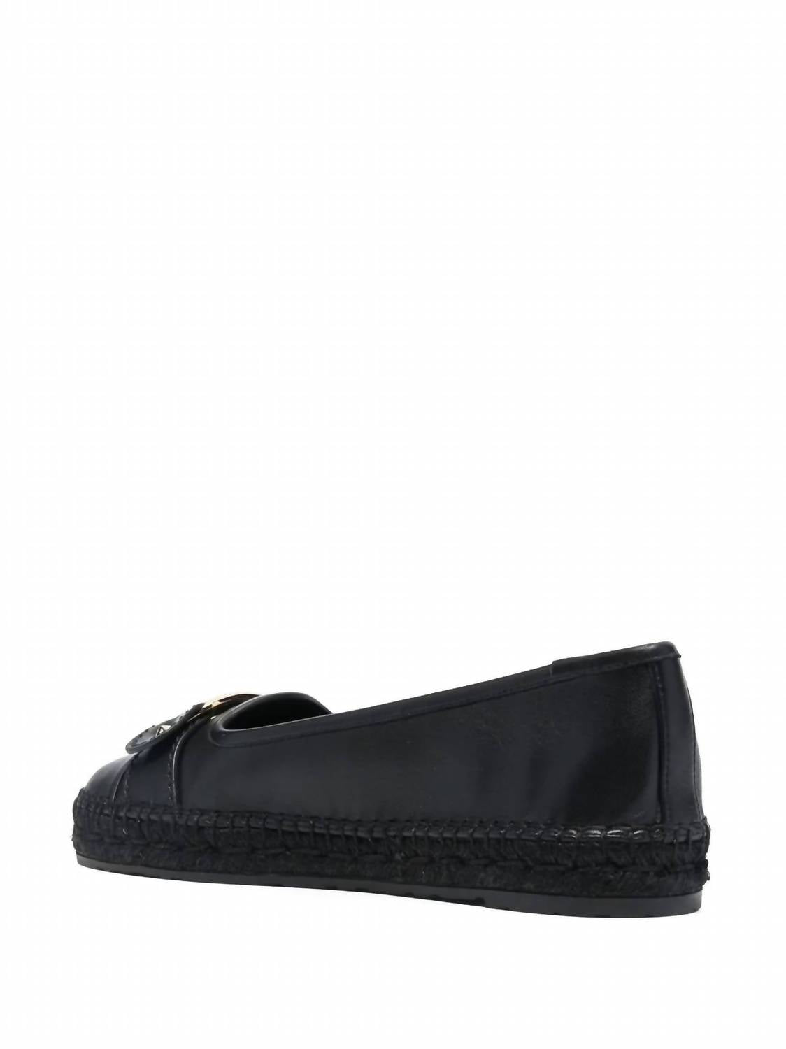 Salvatore Ferragamo Women's Vara Buckle Espadrilles in black - women's flats - alternate view