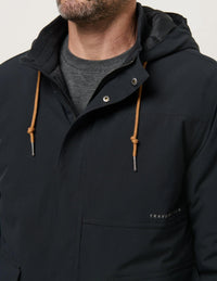 TravisMathew Mountain Pass Jacket in black - men's jacket - view 5