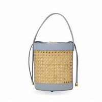 German Fuentes - Women's Leather Bucket Bag