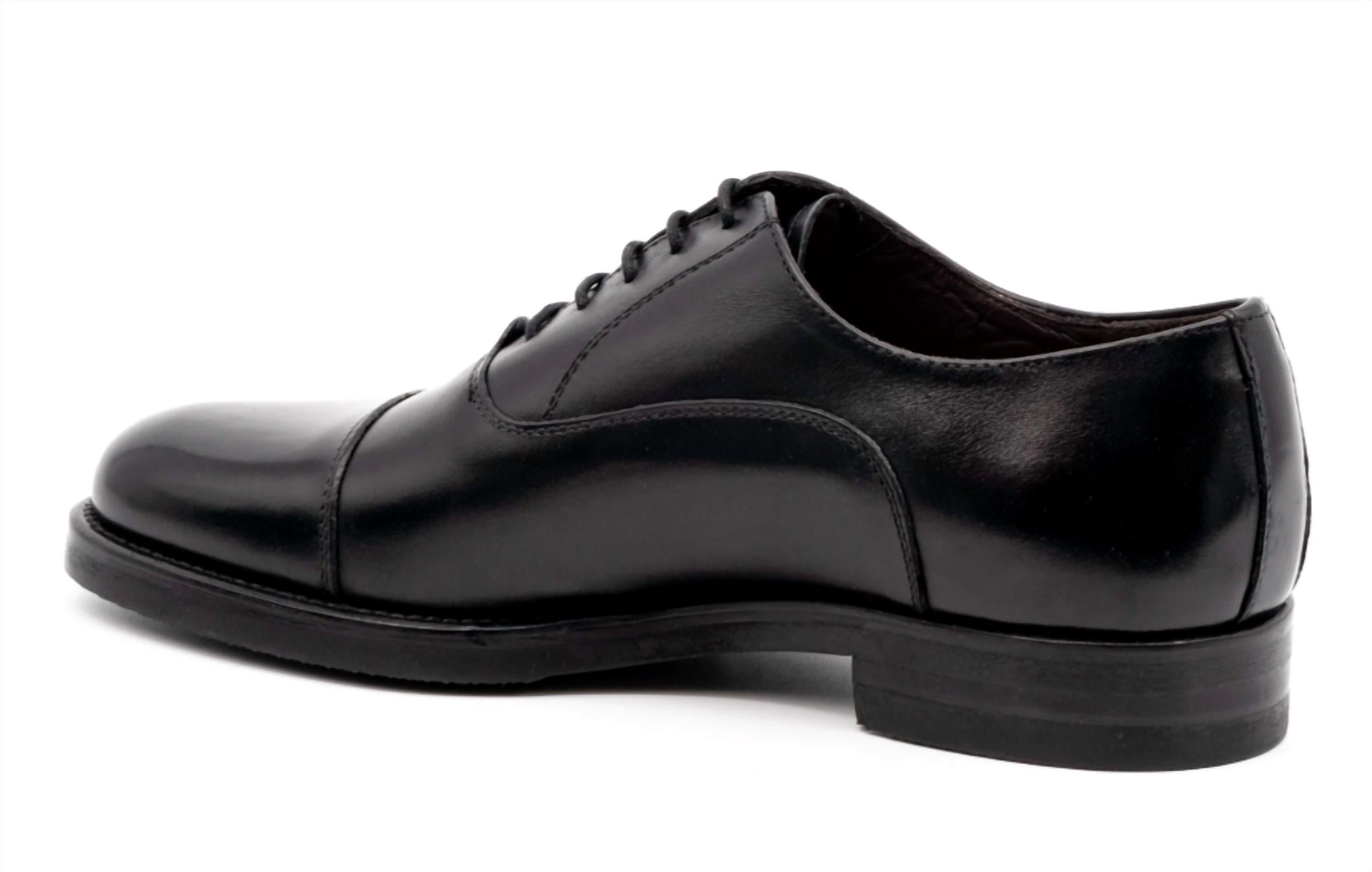 Martin Dingman - MEN'S CAMPANIA ITALIAN CALF LEATHER CAP TOE SHOE