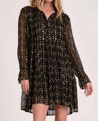 Elan - Willa Woven Ruffle Mini Dress
