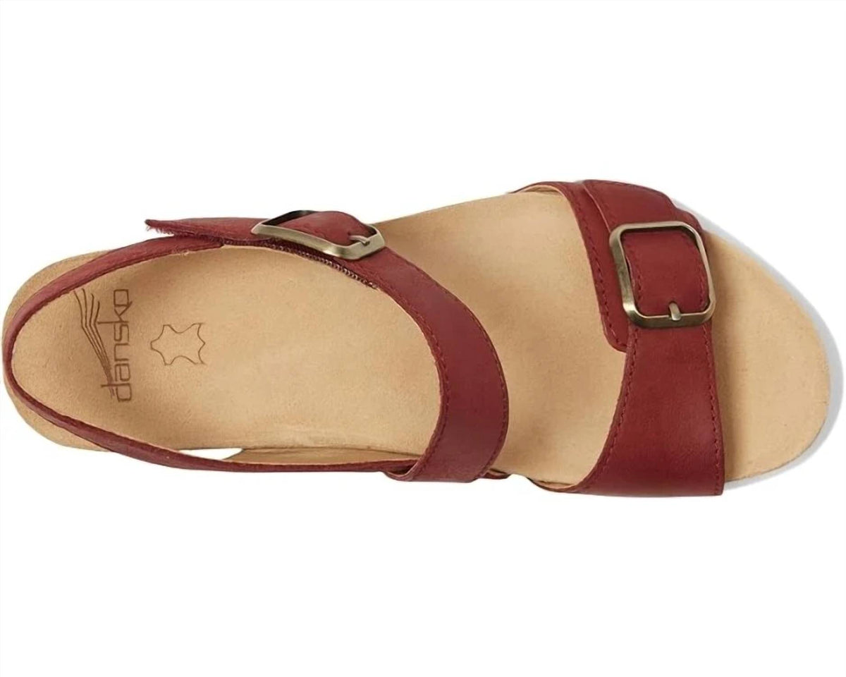 Dansko - Women's Trinity Burnished Nubuck Sandal