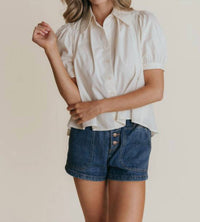 Laroque - Harris Short Sleeve Blouse