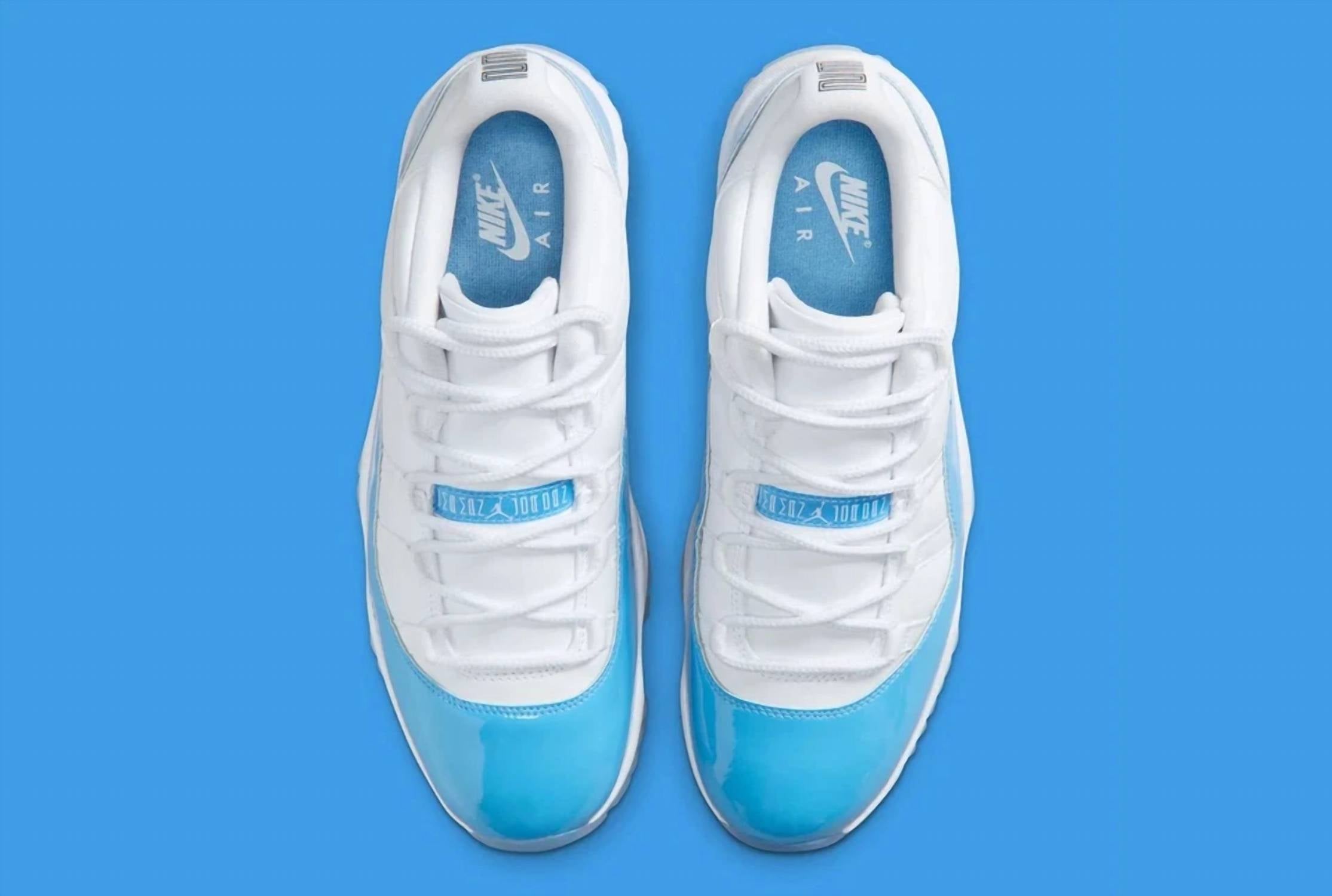 NIKE Men's Retro Jordan 11 Low Sneaker in university blue - men's sneaker - view 5