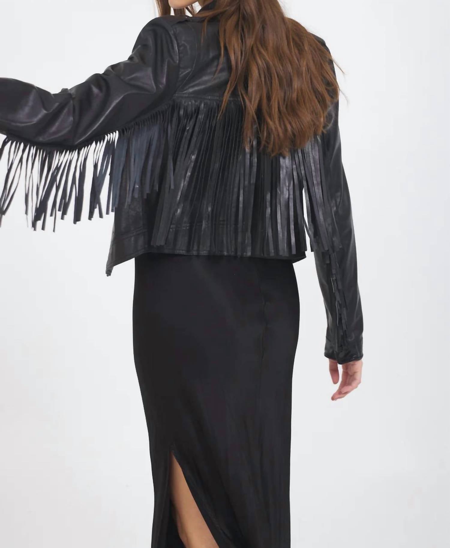 Jakett - Tina Washed Leather Jacket