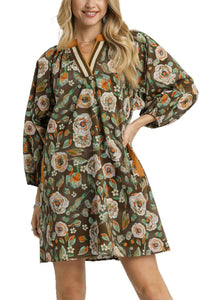 Umgee - Vintage Camellia Dress