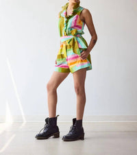 Hope For Flowers - Frilled Sleeveless Romper