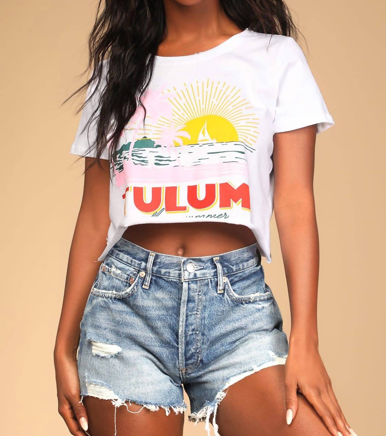 Peter Prince - Tulum Crop Tee