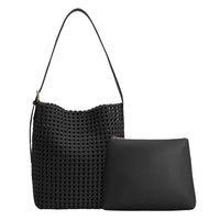 Melie Bianco Celine Shoulder Bag in black - women's bag - view 4