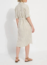Lysse - Juniper Linen Tunic Shirt Dress