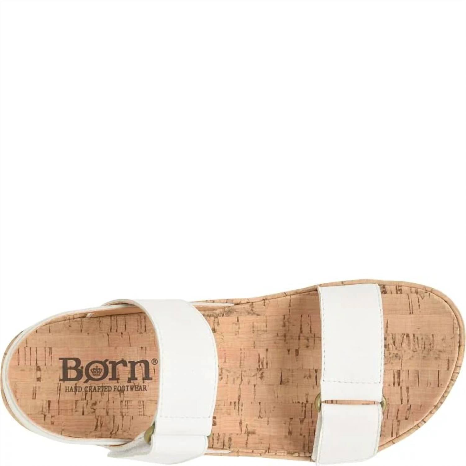 Born Women's Sloan Sandal in white 1 - women's sandal - view 6