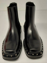 Valentino Garavani - Men's Rockstud Leather Ankle Boots