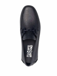 Salvatore Ferragamo - Men's Embossed-logo Leather Loafers