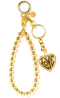 Venessa Arizaga Women's Big Love Bag Leash in gold - women's item