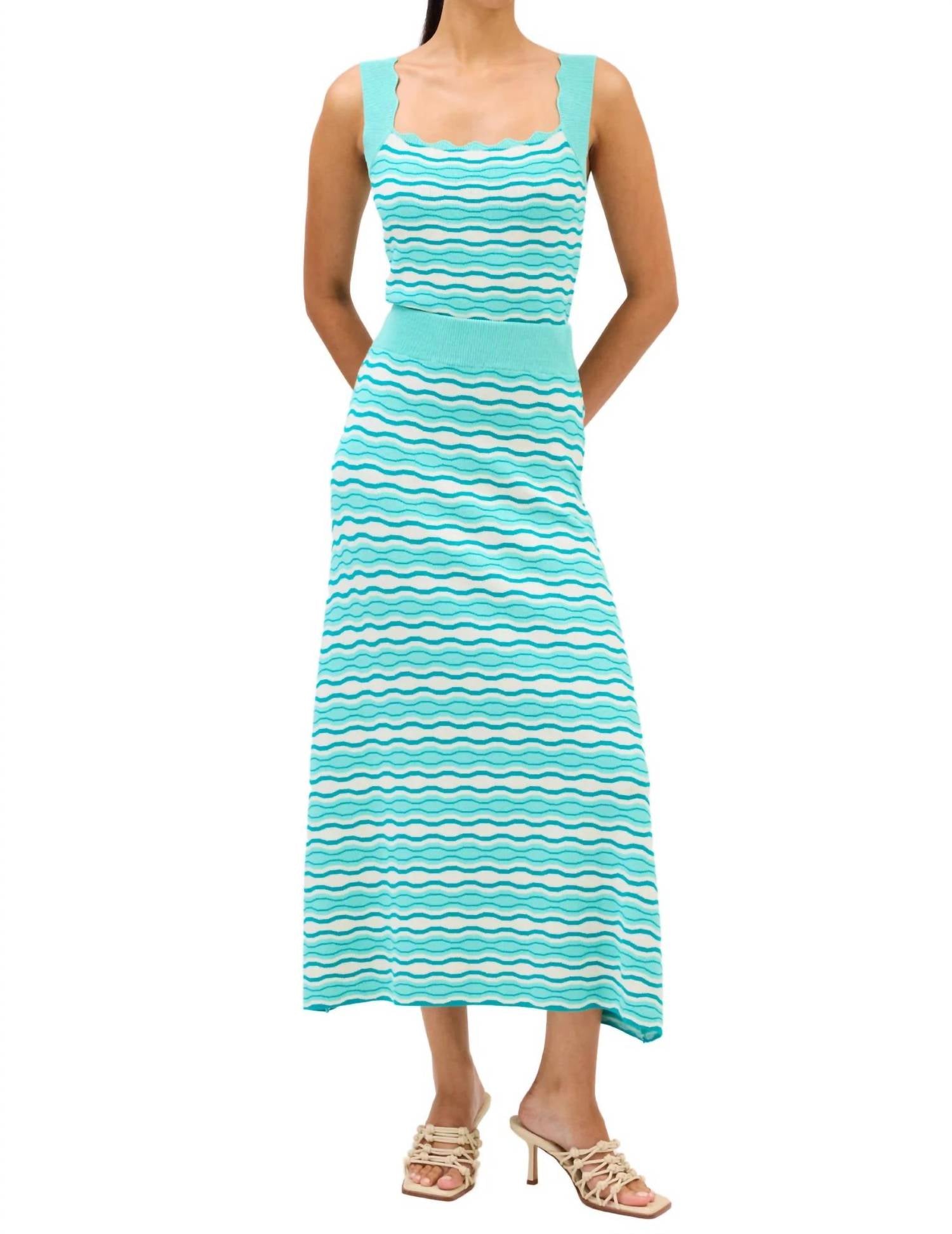 Allison New York - Sasha Scallop Tank Top