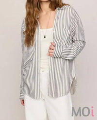 Z Supply - Reese Button Up Stripe Top