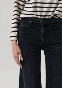 Citizens Of Humanity - Lyra Wide Leg Crop Raw Hem Jeans