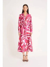 Donna Morgan - Long Sleeve Midi Dress