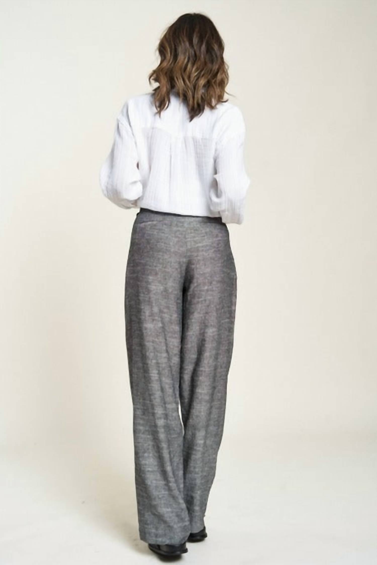 Oliver Logan - Evanston Linen Blend Trouser