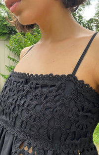 Mint Exclusives - Boho Babydoll Crochet Tank