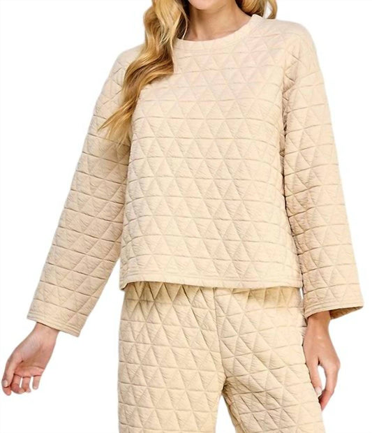 See And Be Seen - QUILTED LONG SLEEVE TOP