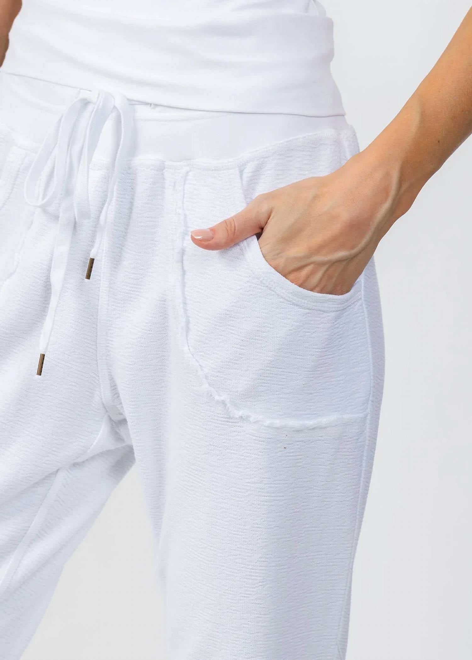 Wearables - Kiefer Soft Textured Crepe Pants