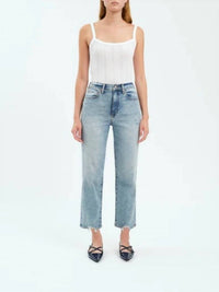 Daze - Straight-leg Cropped Jeans