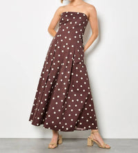 Apricot - Bardo Polka Dot Jumpsuit