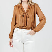 Lola & Sophie - Ellie Vegan Shagreen Top