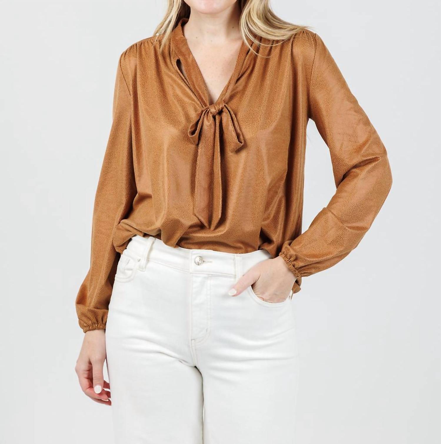 Lola & Sophie - Ellie Vegan Shagreen Top