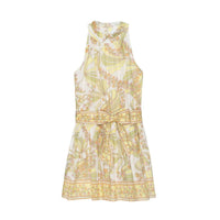 sundays Printed Lizette Mini Dress in vintage botanic - women's dress - view 4