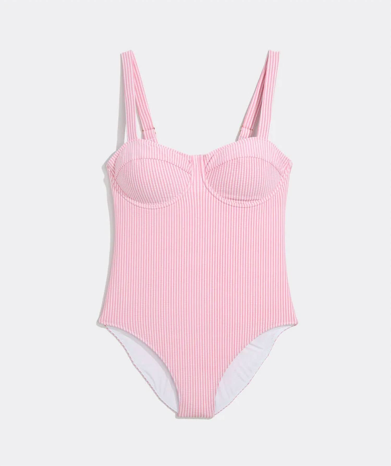 Vineyard Vines - Amagansett Seersucker Underwire One-piece Swimsuit