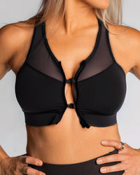 Handful The Closer Bra in booya black - women's intimate - detail view