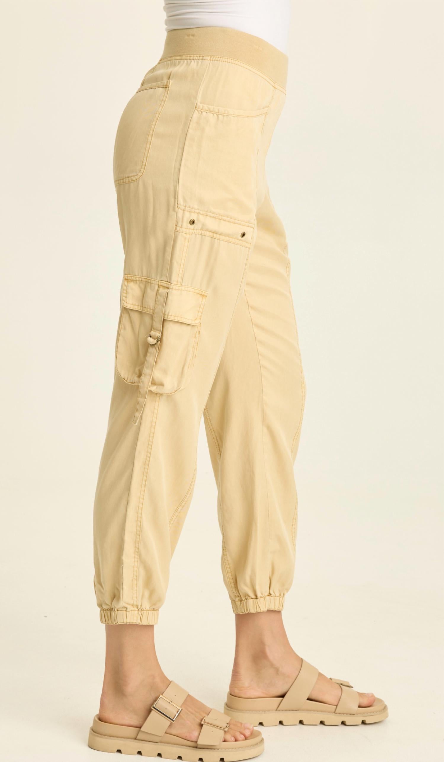 Wearables - Olexa Banded Cargo Pants