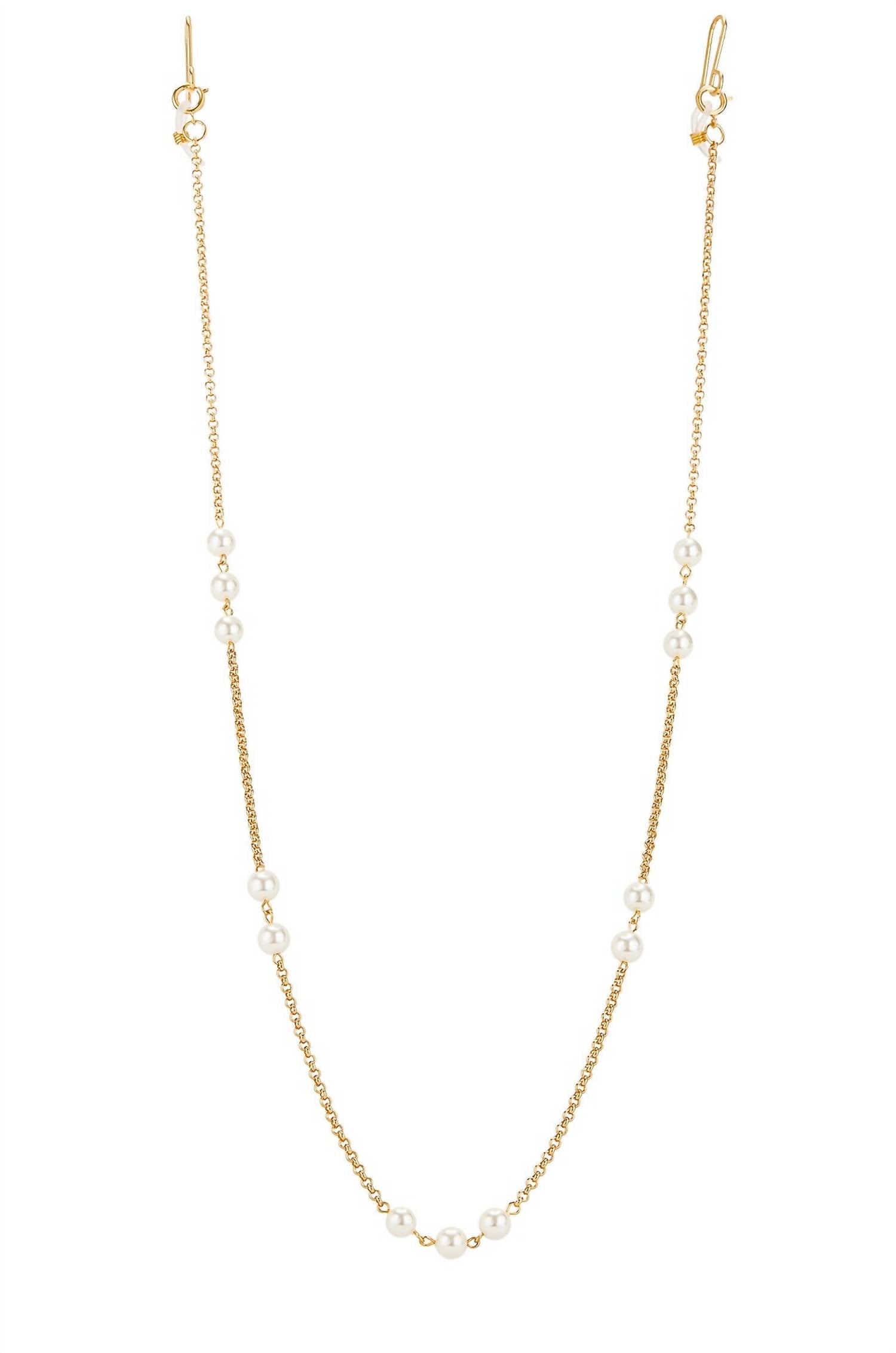 Lele Sadoughi - Women's Pearl Eyeglass/mask Chain