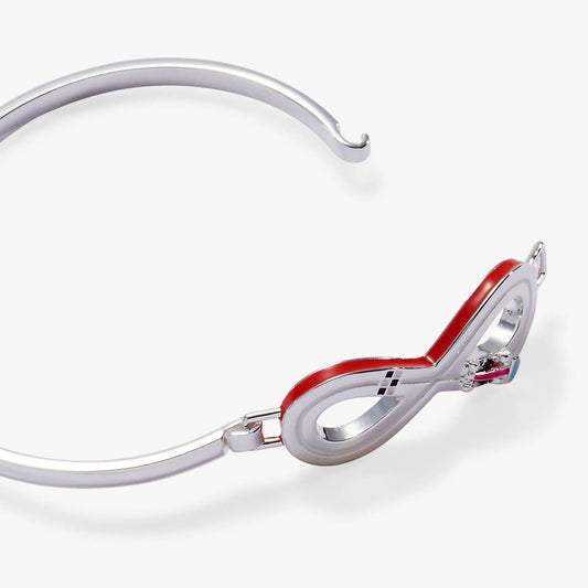 Alex & Ani - Hot Wheels Figure 8 Racecar Tension Bangle