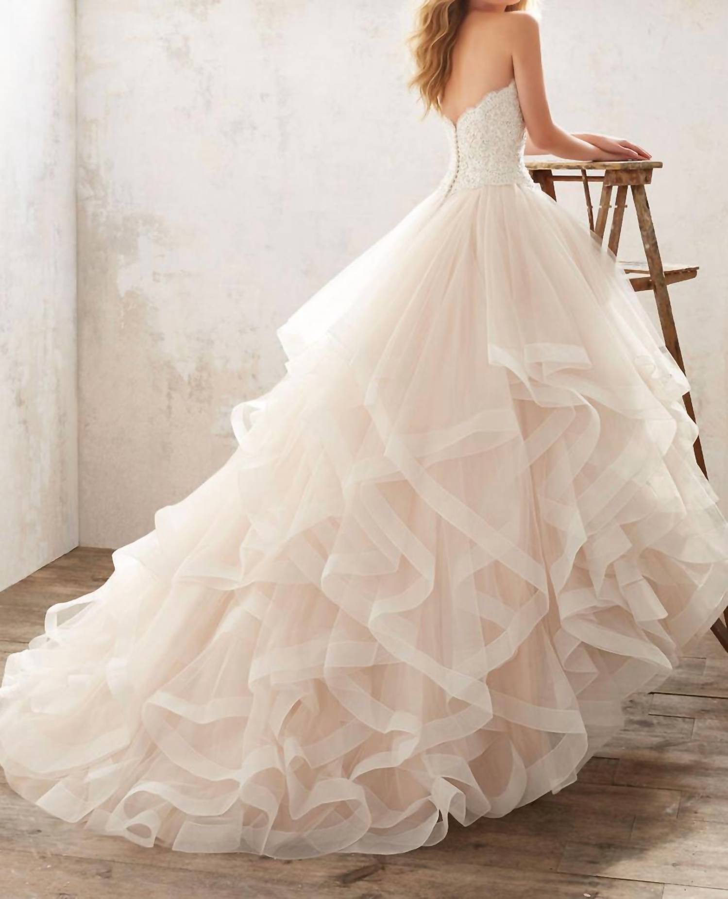 Morilee - Marcia Crystal Beaded Gown