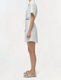 Simkhai - Marcy Cotton Mini Shirt Dress