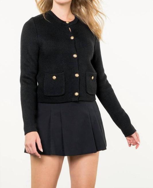 Thml - Gold Button Cardi