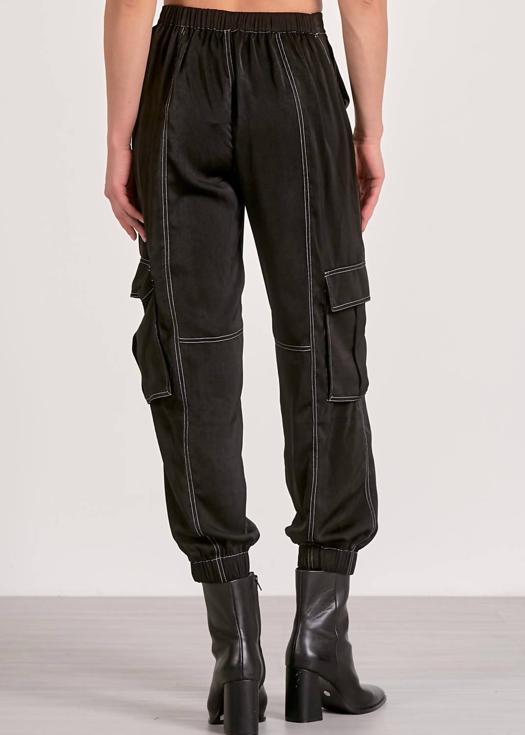Elan - Women's Jackie Cargo Jogger Pants