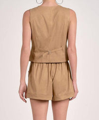 Elan - Button Down Vest