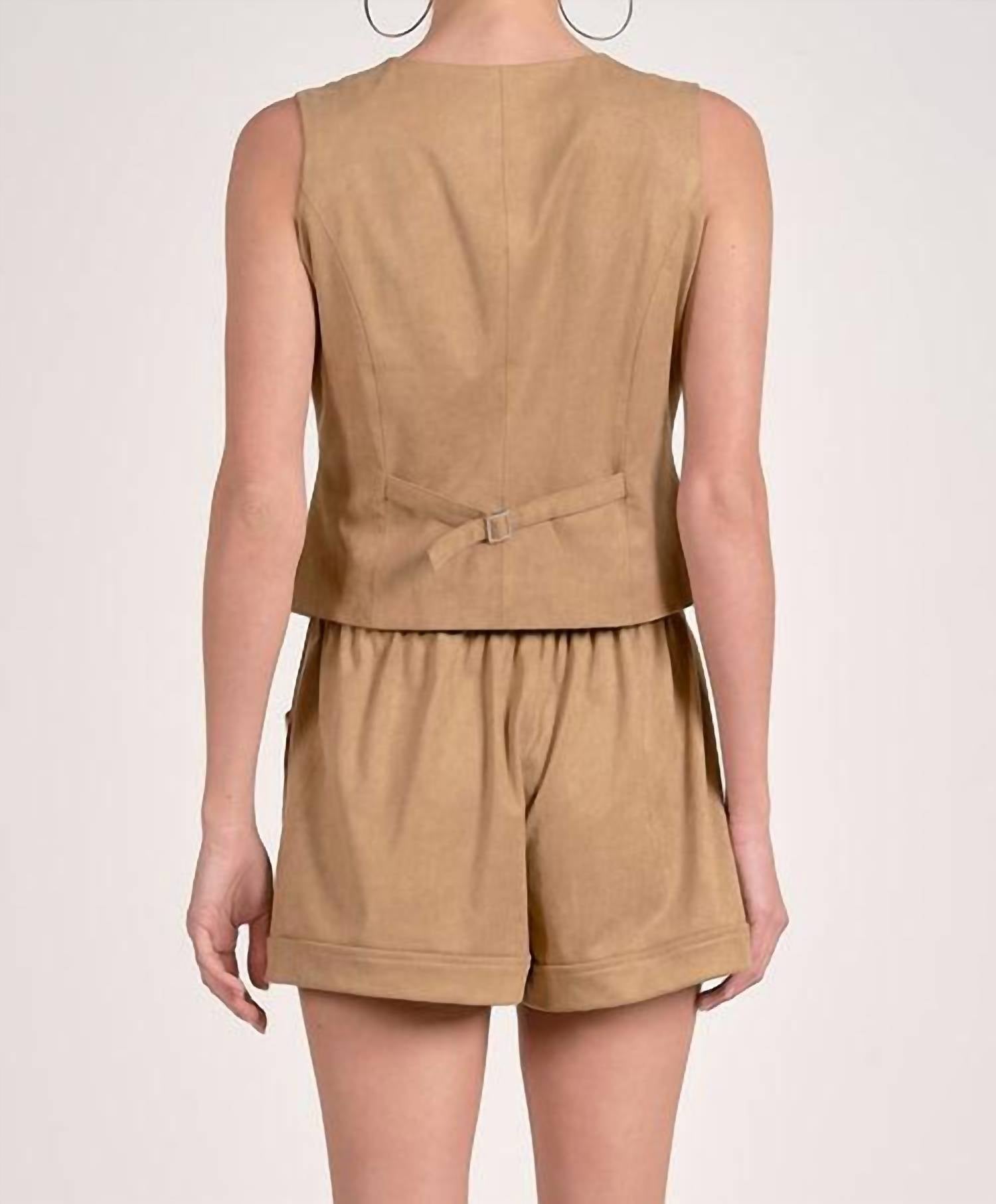 Elan - Button Down Vest