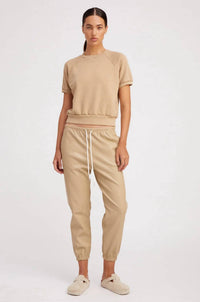 Sprwmn - Leather Drawstring Jogger