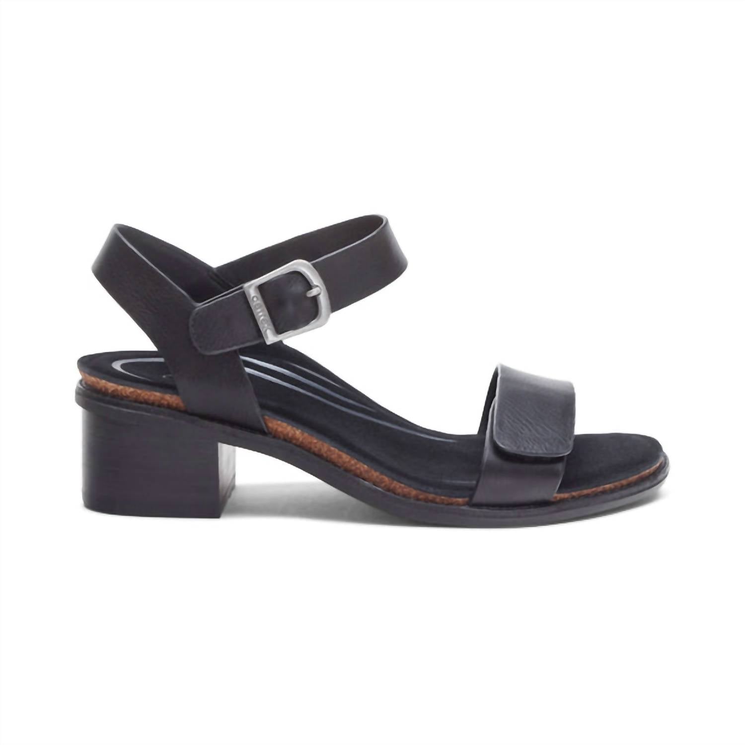 Aetrex - Women's Mae Quarter Strap Heel Sandals