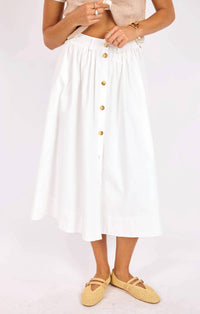 Sage The Label - Lily Pond Midi Skirt