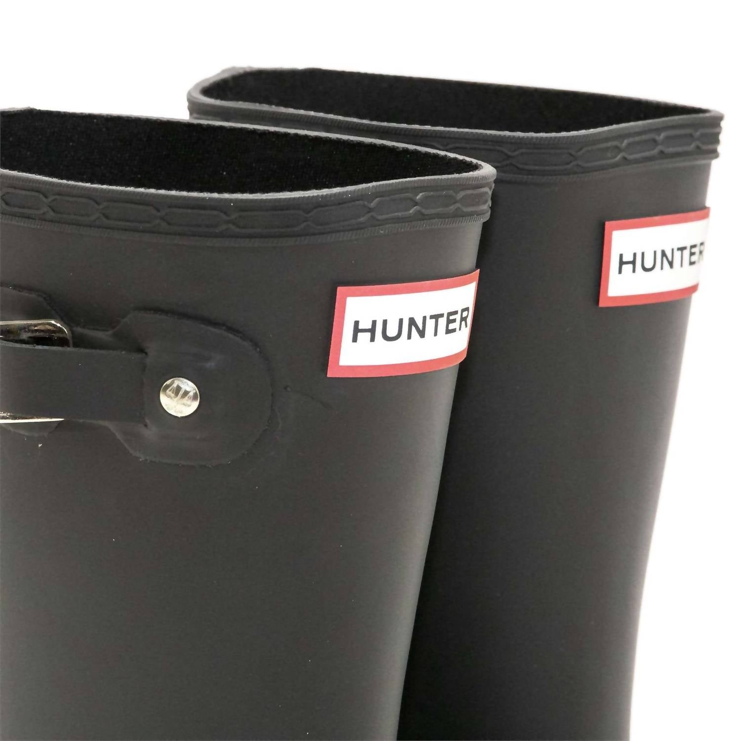 HUNTER Girls Original Rain Boots in black - kids' shoe - view 6