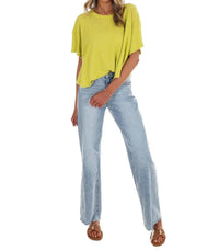 Free People - Elsie Short Sleeve Swing Tee